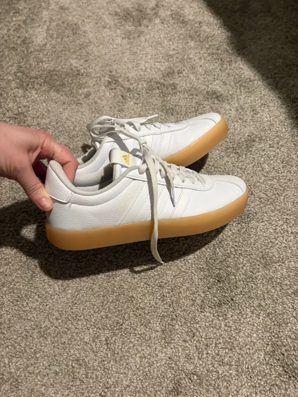 adidas VL Court 3.0 - Cloud White / Gum - Picture 2 of 6
